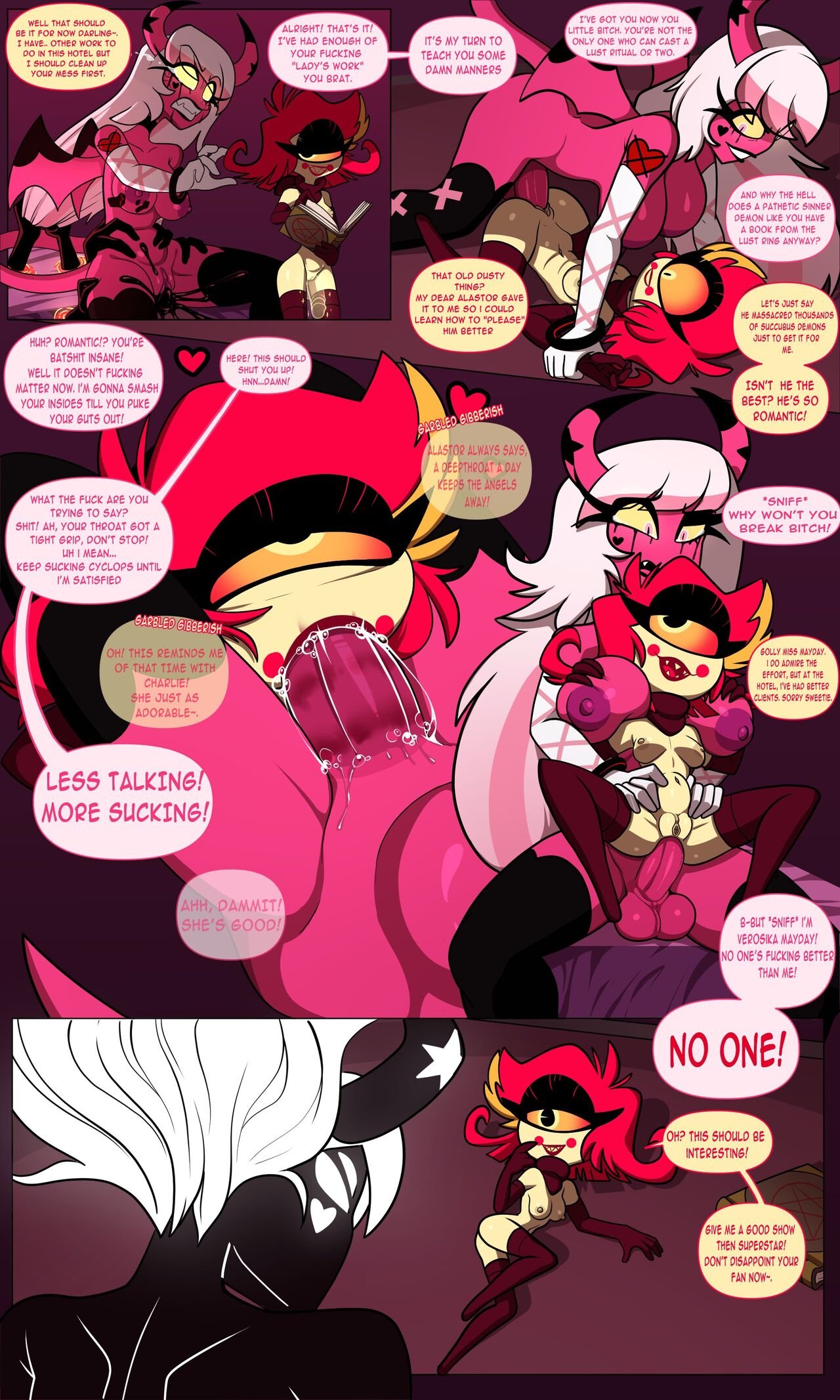 Verosika Mayday & Nifty – Spiralart - Porn Comics | LustyComix Verosika Mayday Nifty Spiralart 11