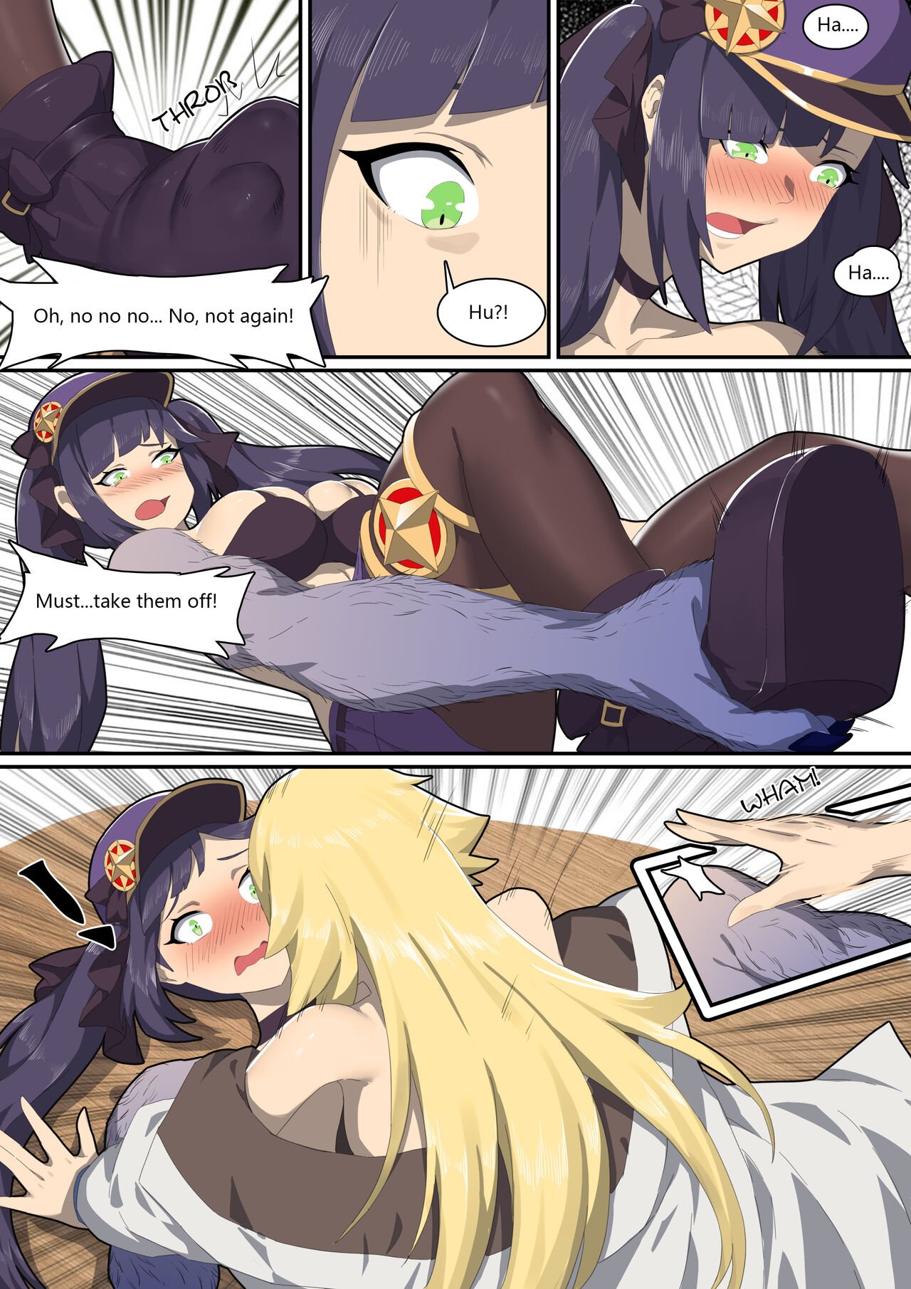 Werewolf Girl Academy VI – Zobbie - Porn Comics | LustyComix Werewolf Girl Academy Vi Zobbie 09