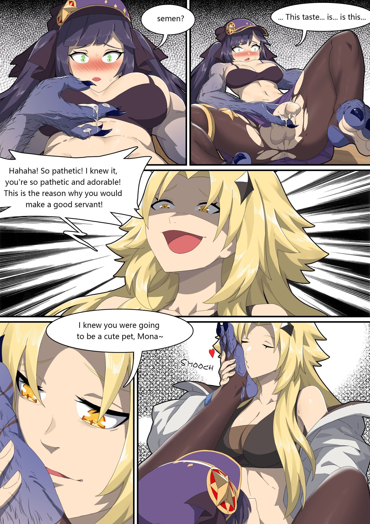 Werewolf Girl Academy VI – Zobbie - Porn Comics | LustyComix Werewolf Girl Academy Vi Zobbie 12