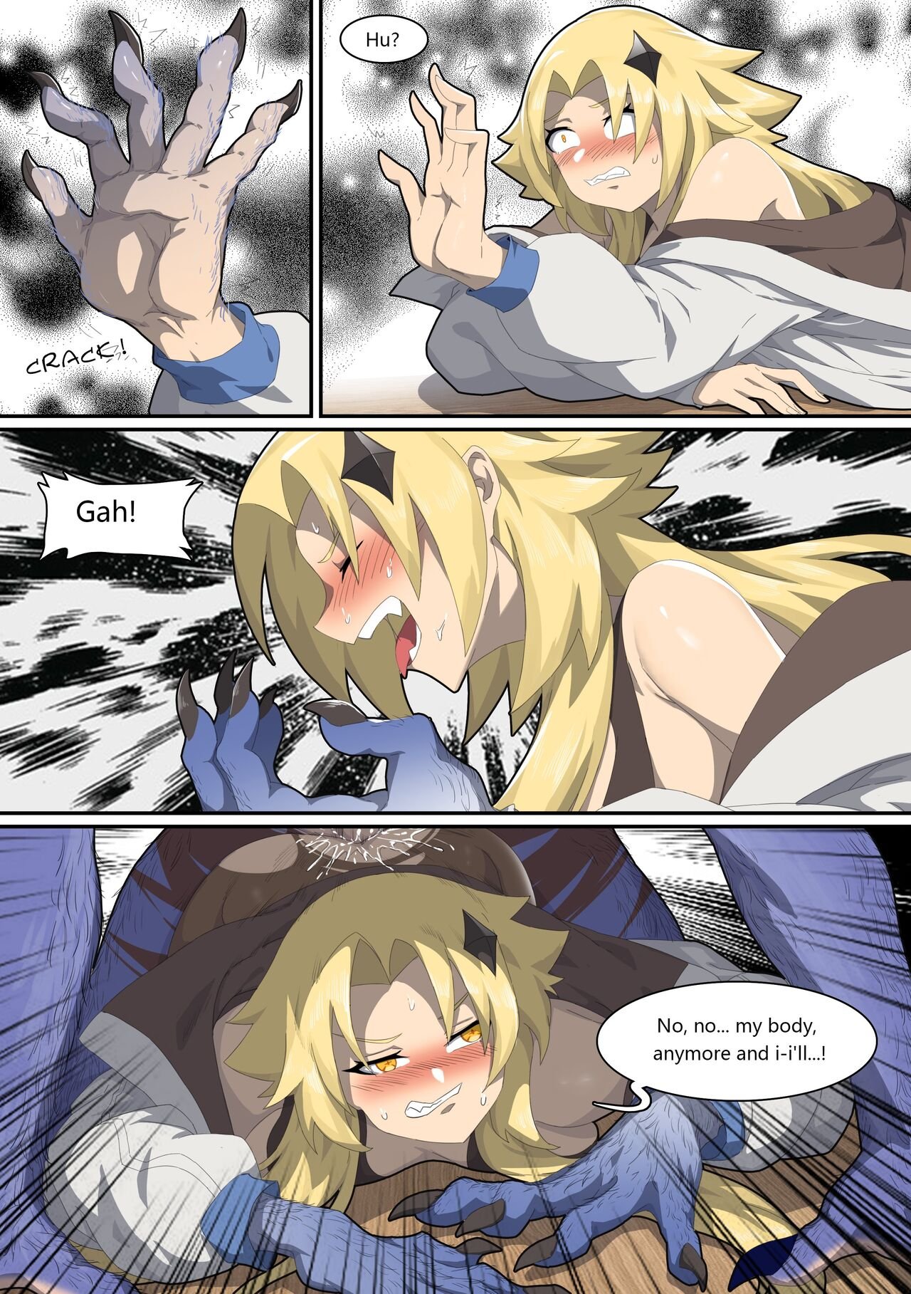 Werewolf Girl Academy VI – Zobbie - Porn Comics | LustyComix Werewolf Girl Academy Vi Zobbie 16