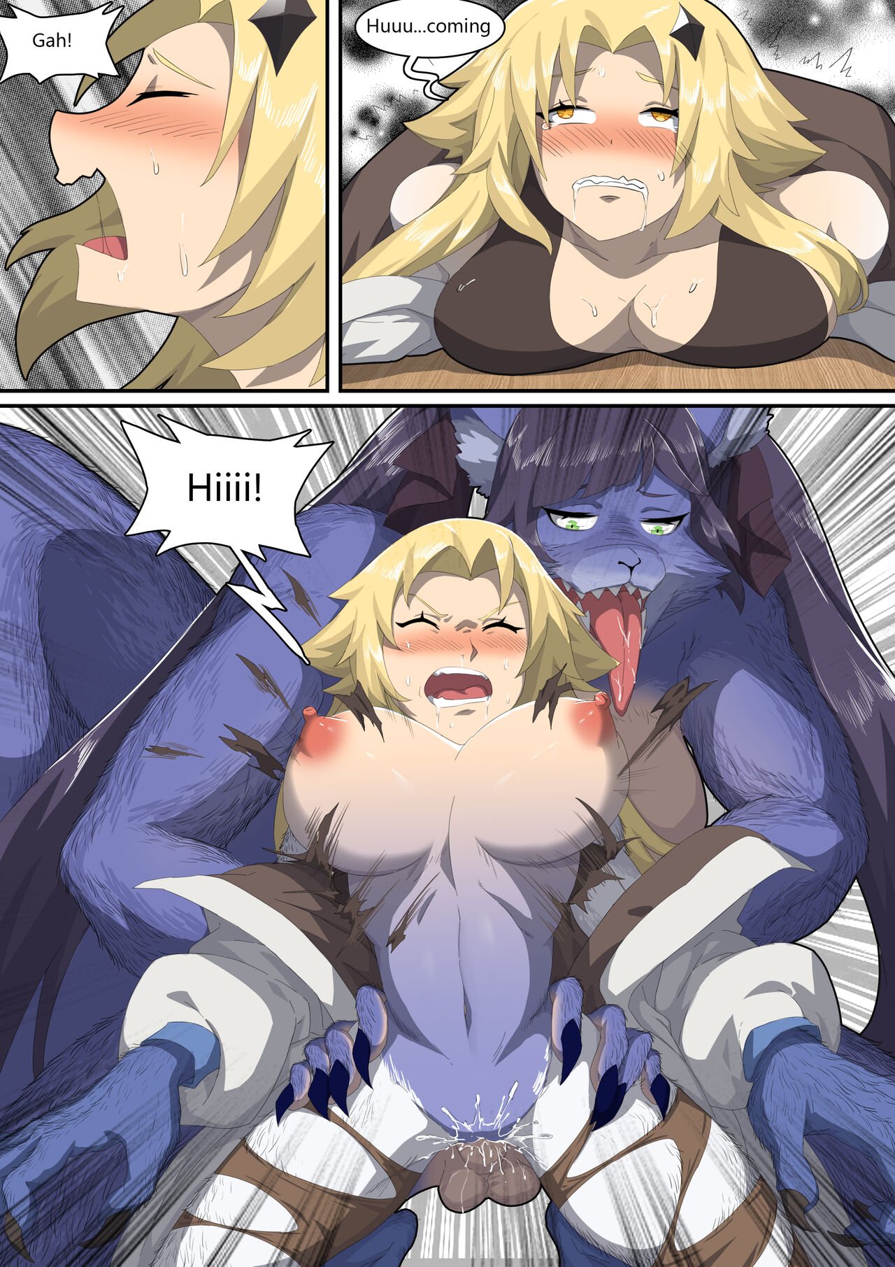 Werewolf Girl Academy VI – Zobbie - Porn Comics | LustyComix Werewolf Girl Academy Vi Zobbie 18