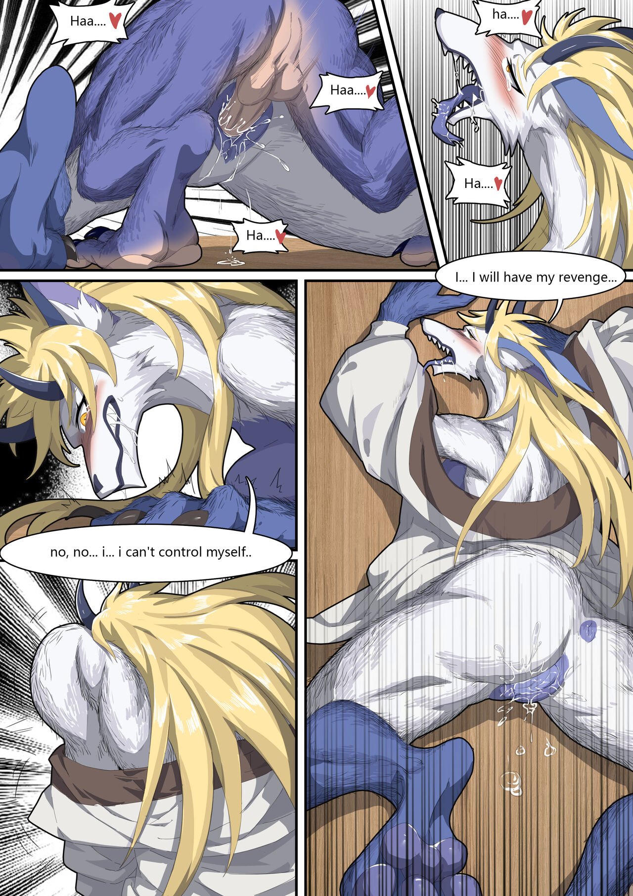 Werewolf Girl Academy VI – Zobbie - Porn Comics | LustyComix Werewolf Girl Academy Vi Zobbie 21