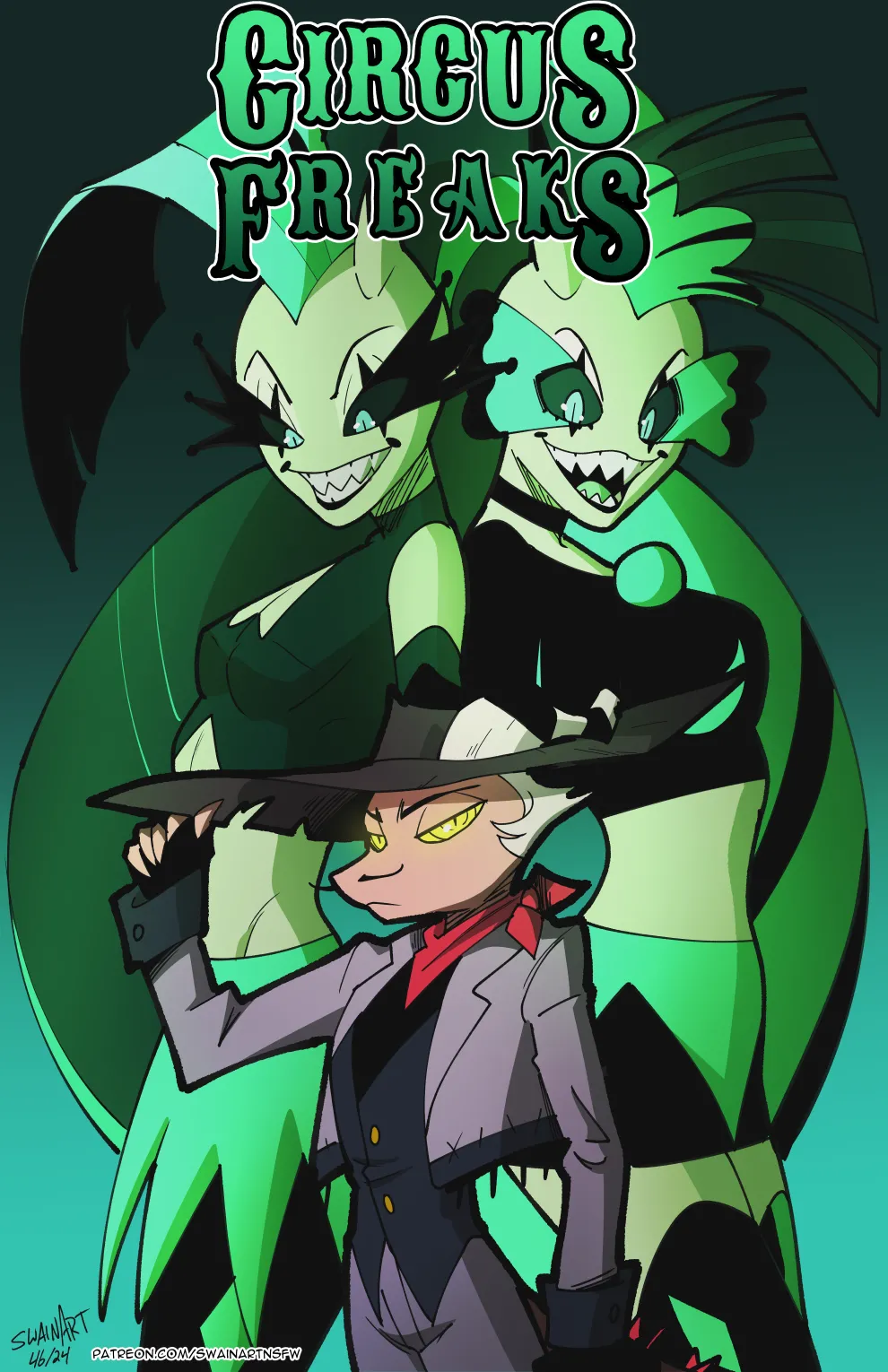 Circus Freaks Swainart 1
