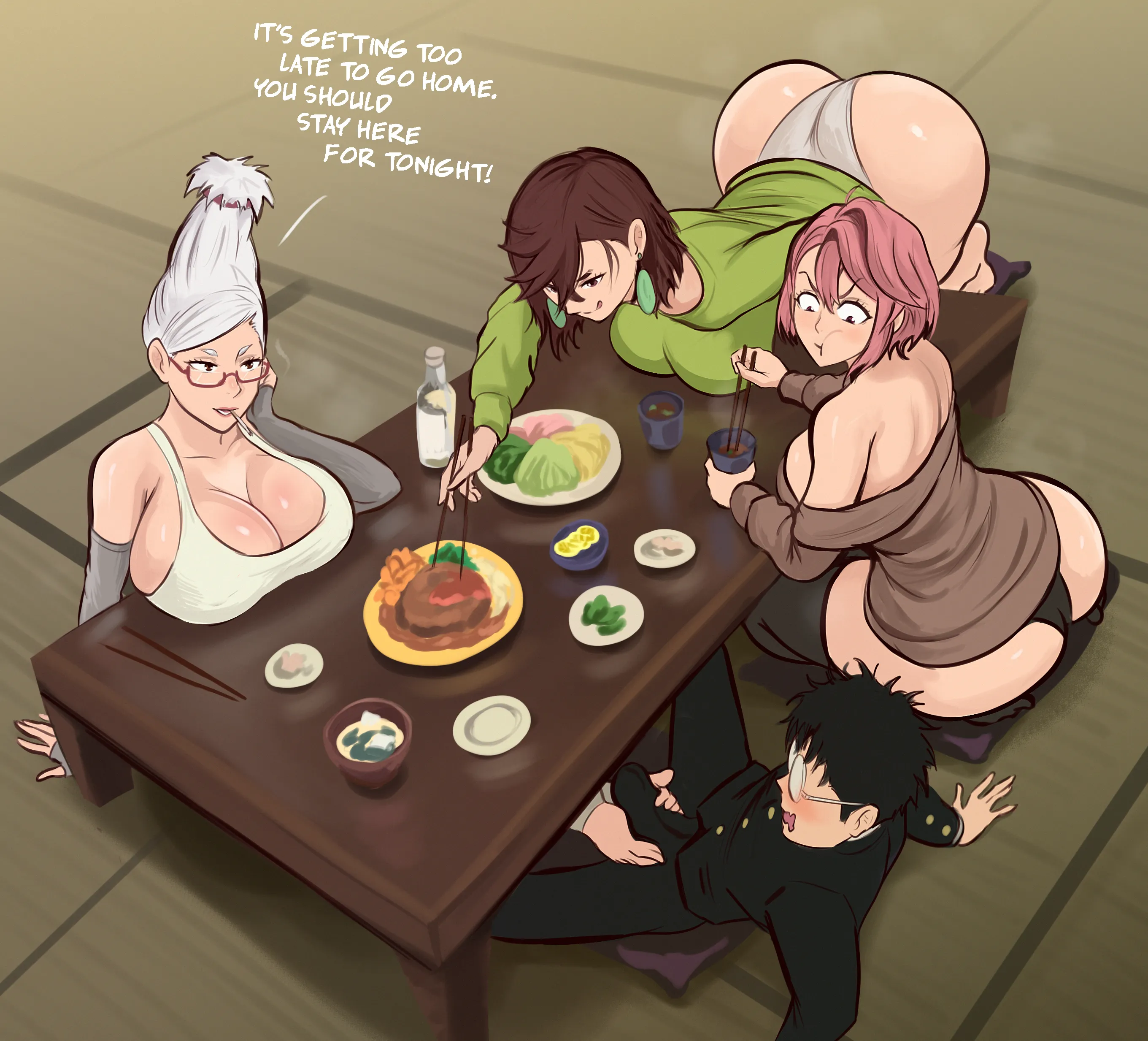 Dandadan Seiko Ayase Momo Ayase Aira Shiratori Arachnart 1