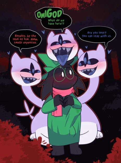 Ralsei X Clover Crushpepper 01