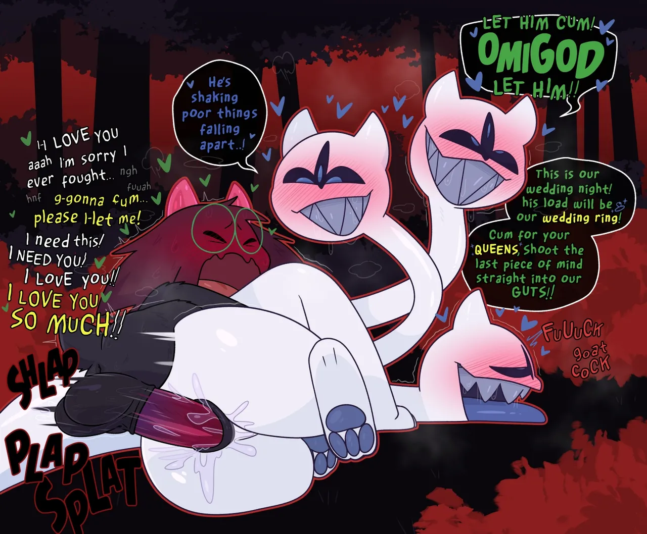 Ralsei X Clover Crushpepper 09